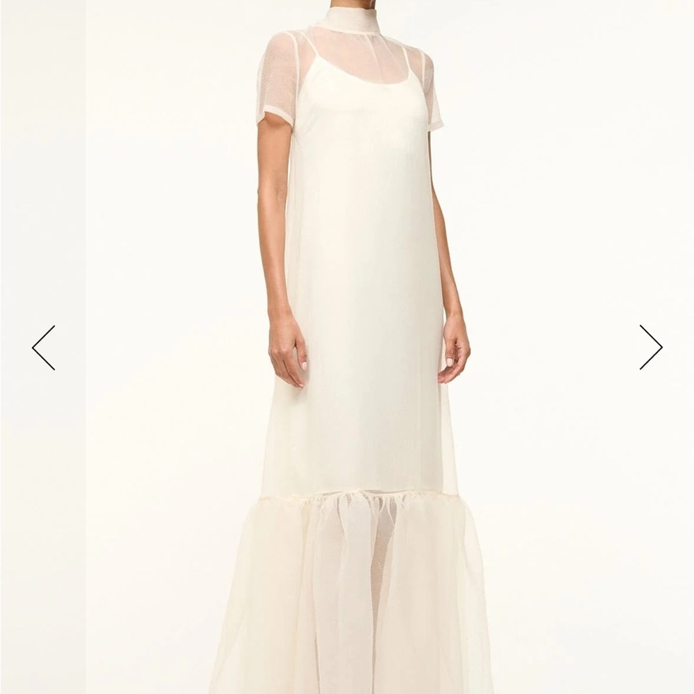 Xs white calluna wedding dress like new
